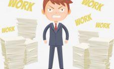 Pngtree Vector Character Work Piling Up Png Clipart 2703230